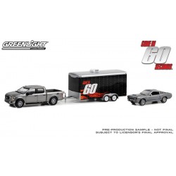 Greenlight Hollywood Hitch and Tow Series 12 - 2020 Ford F-150 with 1967 Ford Mustang Eleanor
