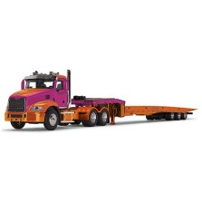 DCP by First Gear - Mack Pinnacle Day Cab with Talbert Traveling Axle Trailer