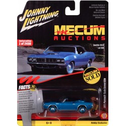 Johnny Lightning Hobby Exclusive Mecum Auctions - 1971 Plymouth Cuda Convertible