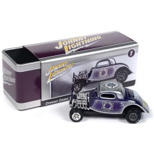 Johnny Lightning Pro Collector Storage Tin 2023 Release 3B - 1934 Ford Coupe