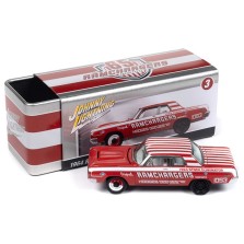 Johnny Lightning Pro Collector Storage Tin 2023 Release 3B - 1964 Ramchargers Dodge 330