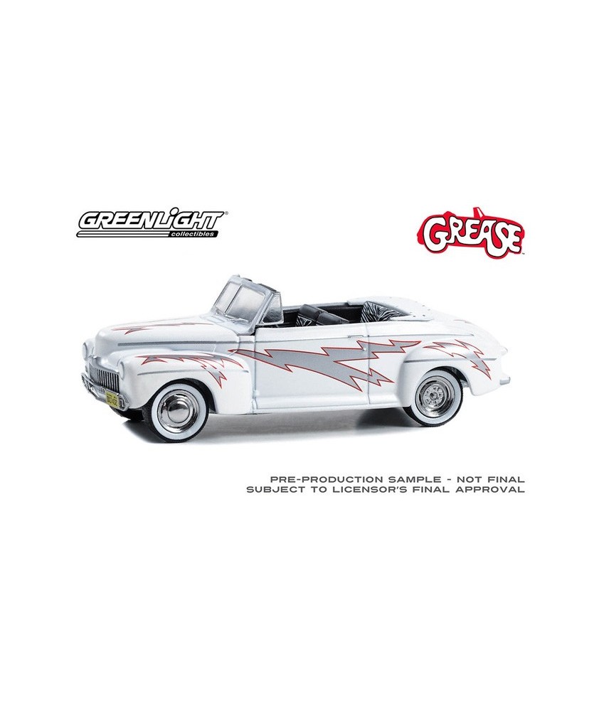 Greenlight Hollywood Series 40 - 1948 Ford De Luxe Convertible Greased Lightnin