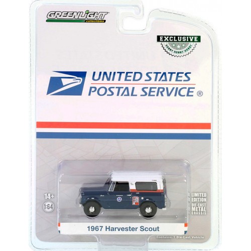 Greenlight Hobby Exclusive - 1967 Harvester Scout USPS