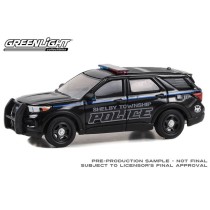 Greenlight Hot Pursuit Hobby Exclusive - 2023 Ford Police Interceptor Utility Shelby Township