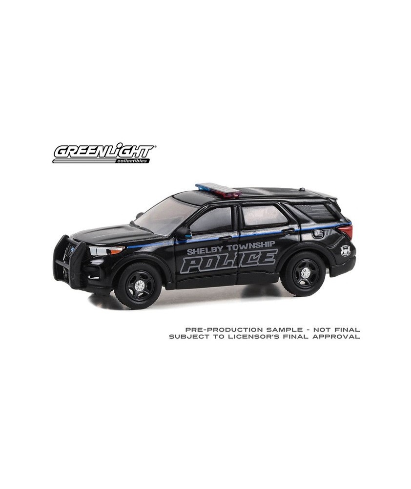 Greenlight Hot Pursuit Hobby Exclusive - 2023 Ford Police Interceptor Utility Shelby Township