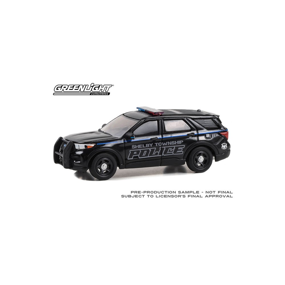 Greenlight Hot Pursuit Hobby Exclusive - 2023 Ford Police Interceptor Utility Shelby Township