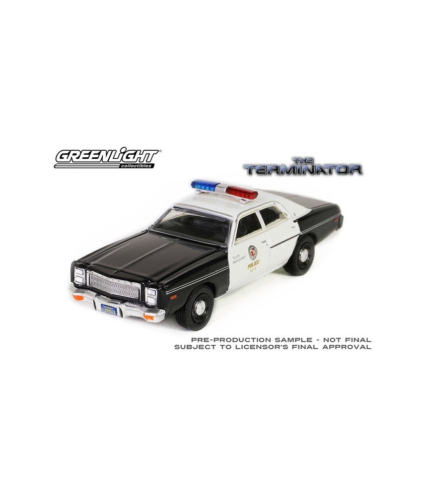 Greenlight Hollywood Series 41 - 1977 Plymouth Fury The Terminator