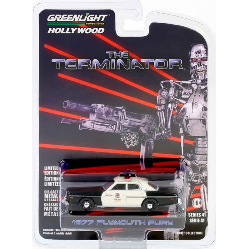 Greenlight Hollywood Series 41 - 1977 Plymouth Fury The Terminator