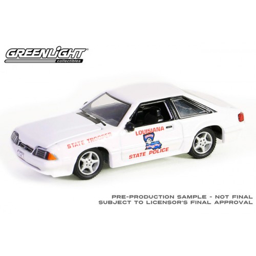 Greenlight Hot Pursuit Series 45 - 1993 Ford Mustang SSP Louisiana State Police