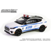 Greenlight Hot Pursuit Series 45 - 2022 Ford Mustang Mach-E GT NYPD