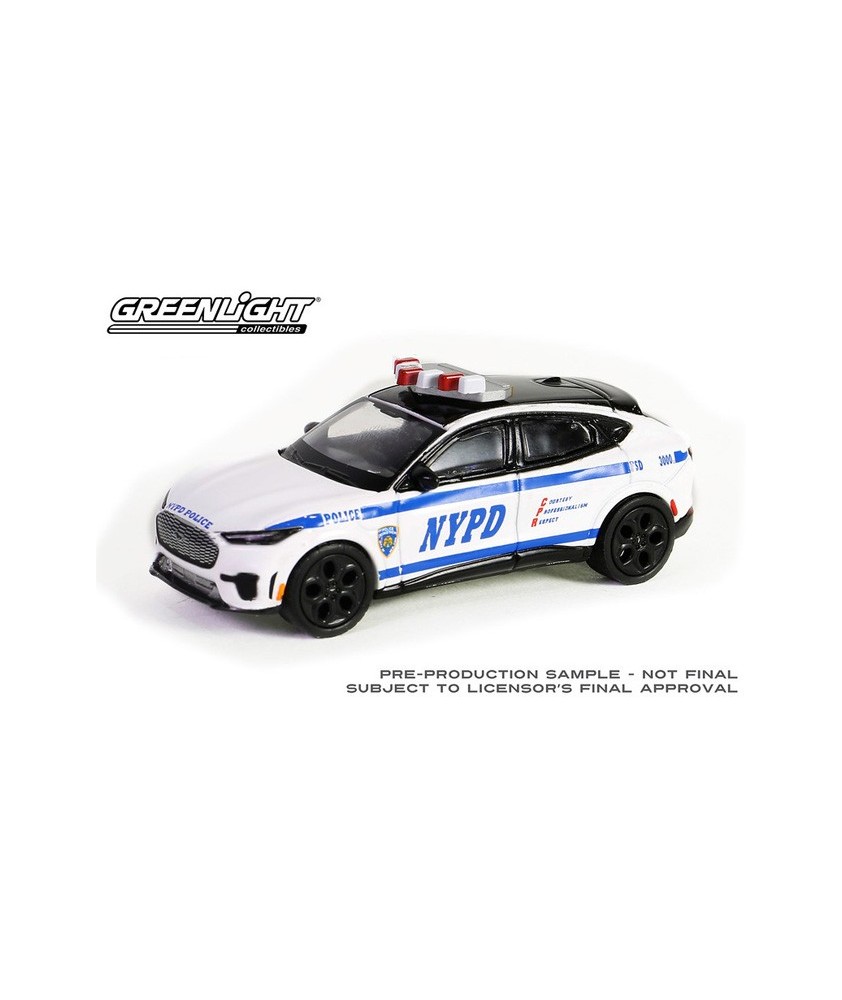 Greenlight Hot Pursuit Series 45 - 2022 Ford Mustang Mach-E GT NYPD