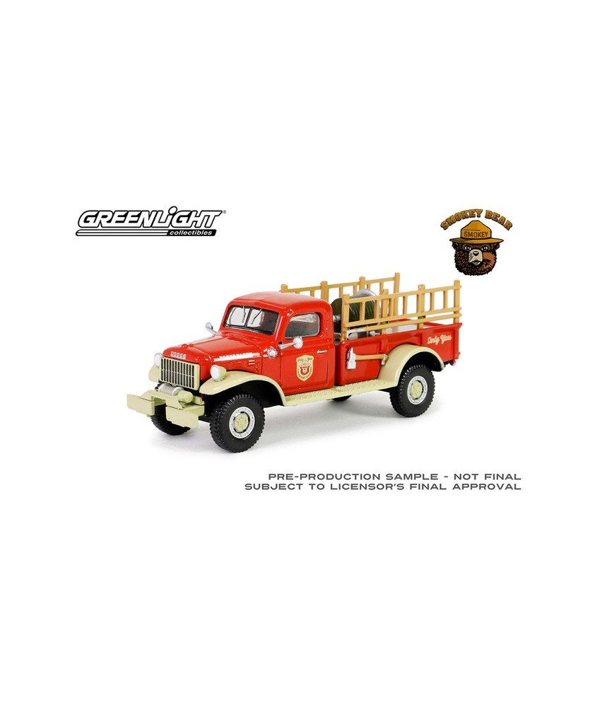 Greenlight Smokey Bear Series 3 - 1946 Dodge Power Wagon Fire Truck