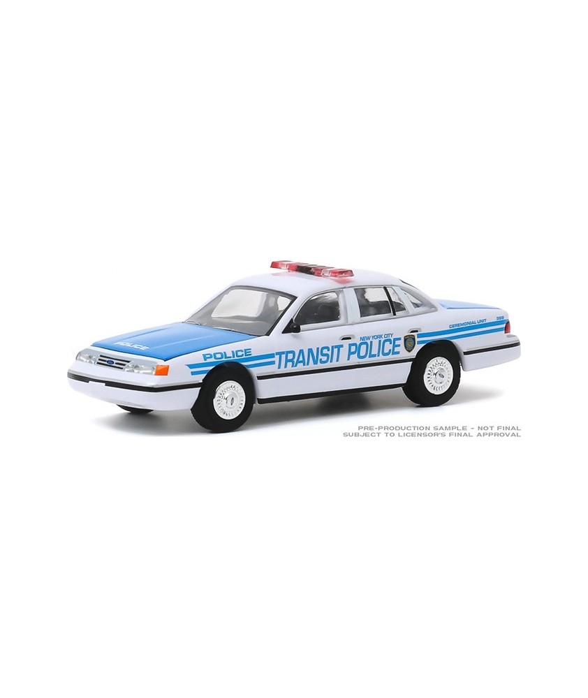 Greenlight Hobby Exclusive - 1994 Ford Crown Victoria Police Interceptor New York City Transit Police