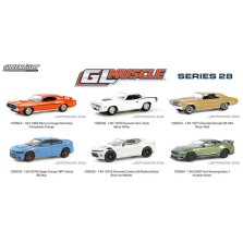 Greenlight Muscle Series 28 - Six Car Set