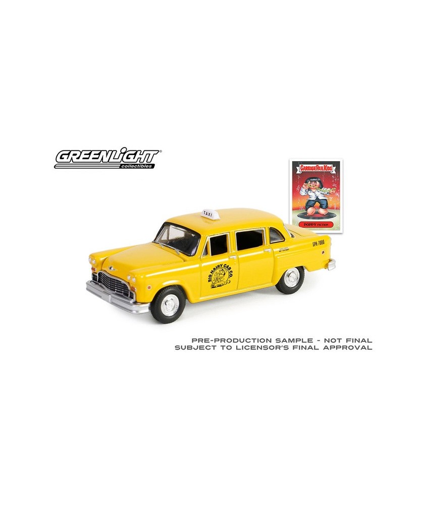 Greenlight Garbage Pail Kids Series 6 -1977 Checker Taxi Poppy Fiction