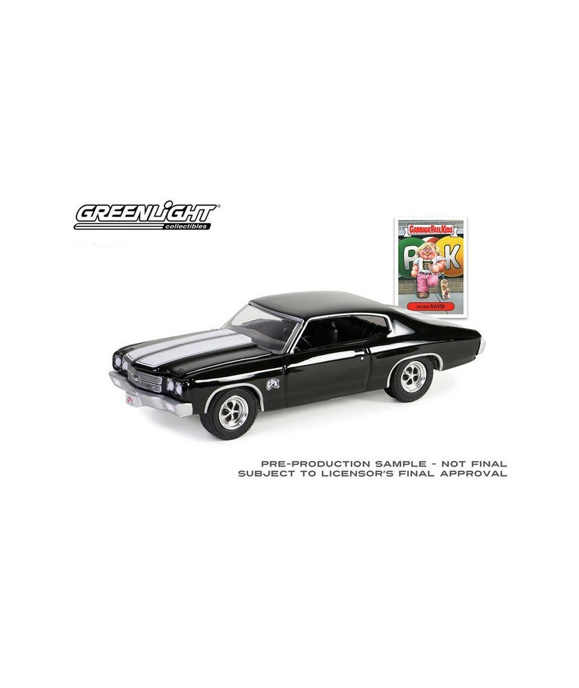 Greenlight Garbage Pail Kids Series 6 - 1970 Chevrolet Chevelle Dazed David