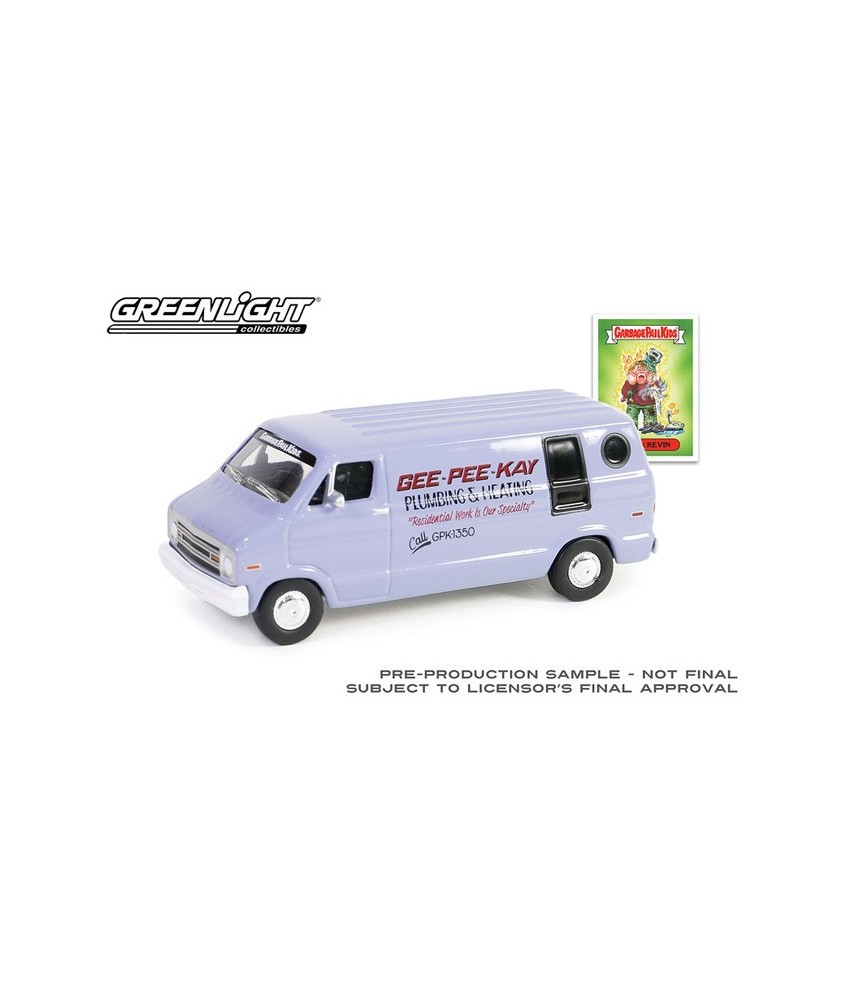 Greenlight Garbage Pail Kids Series 6 - 1976 Dodge B-100 Overkill Kevin