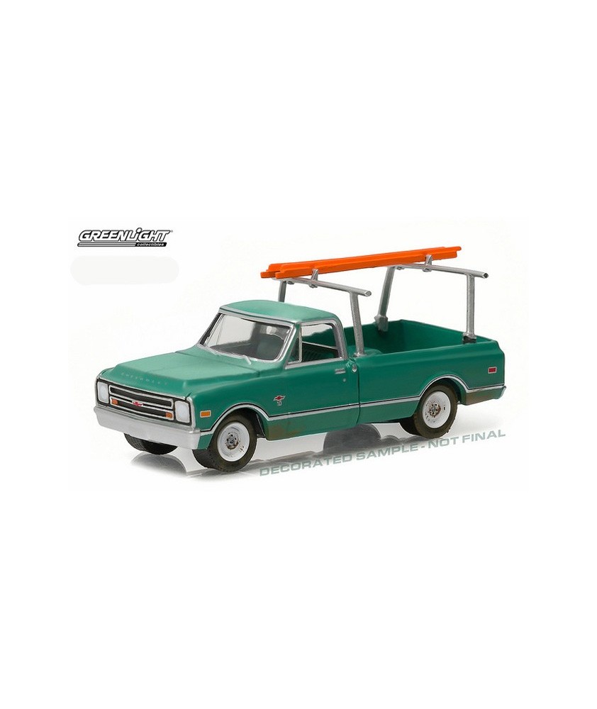 Greenlight Blue Collar Series 1 - 1968 Chevy C-10 Pickup with Ladder