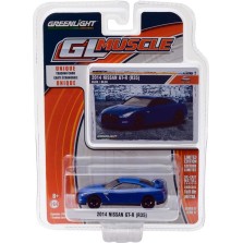 Greenlight Muscle Series 17 - 2014 Nissan GT-R (R35) in Blue