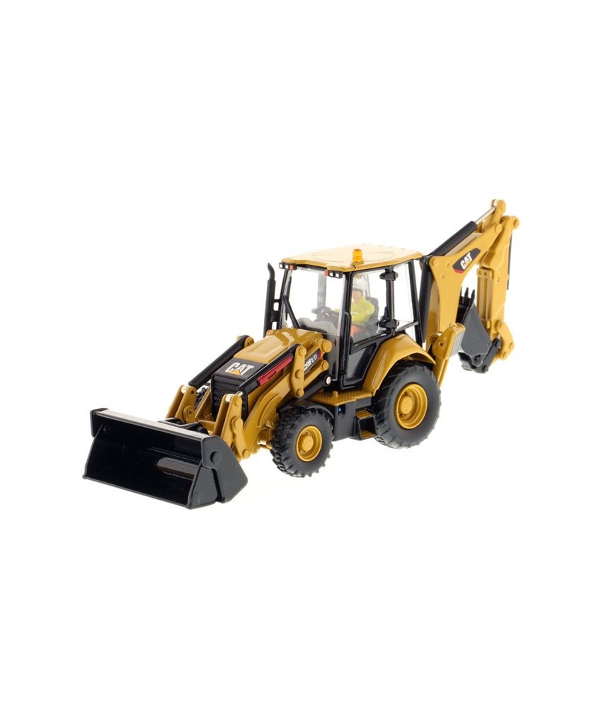 Diecast Masters Caterpillar 420F2 IT Backhoe Loader with Tools 