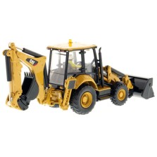 Diecast Masters Caterpillar 420F2 IT Backhoe Loader with Tools 