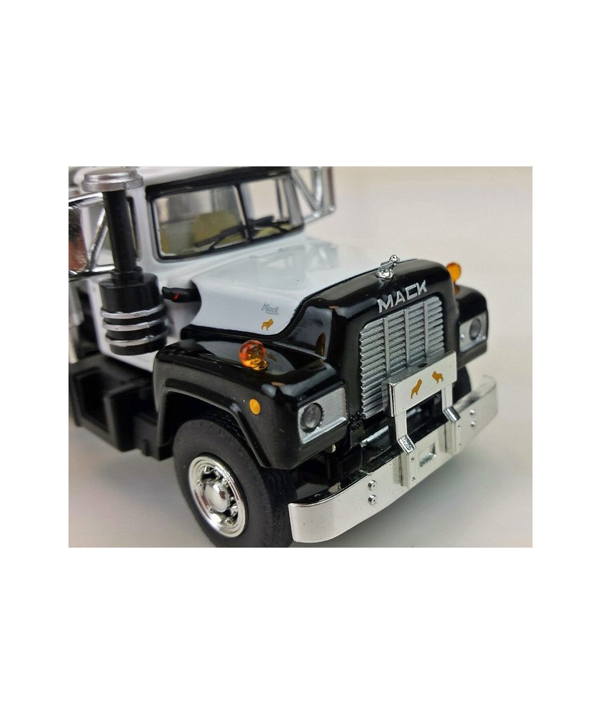 Troy's Toys Exclusive First Gear Mack R Day Cab with Dump Trailer