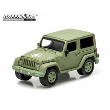 Greenlight Hobby Exclusive - 2014 Jeep Wrangler Hard Top U.S. Army