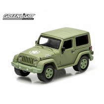 Greenlight Hobby Exclusive - 2014 Jeep Wrangler Hard Top U.S. Army