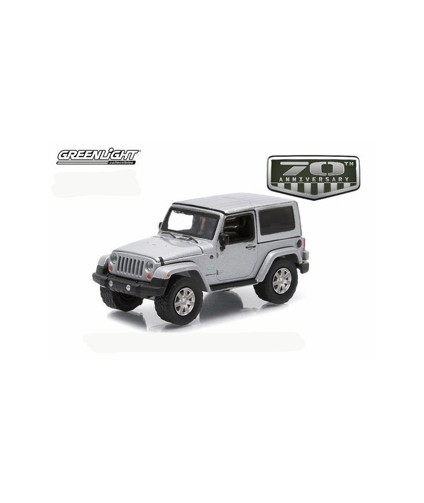 Greenlight Anniversary Series 2 - 2011 Jeep Wrangler Silver Edition