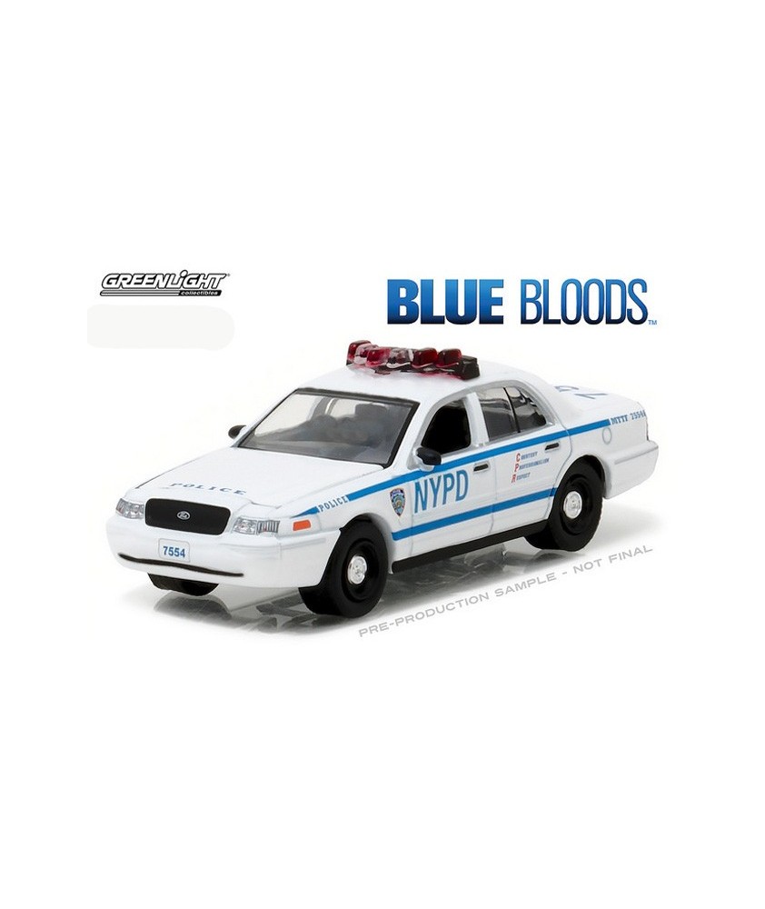 Greenlight Hollywood Series 16 - 2001 Ford Crown Victoria Police Car