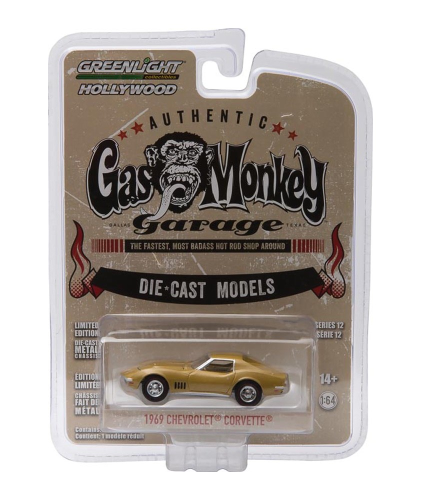 Greenlight Hollywood Series 12 - 1969 Chevy Corvette