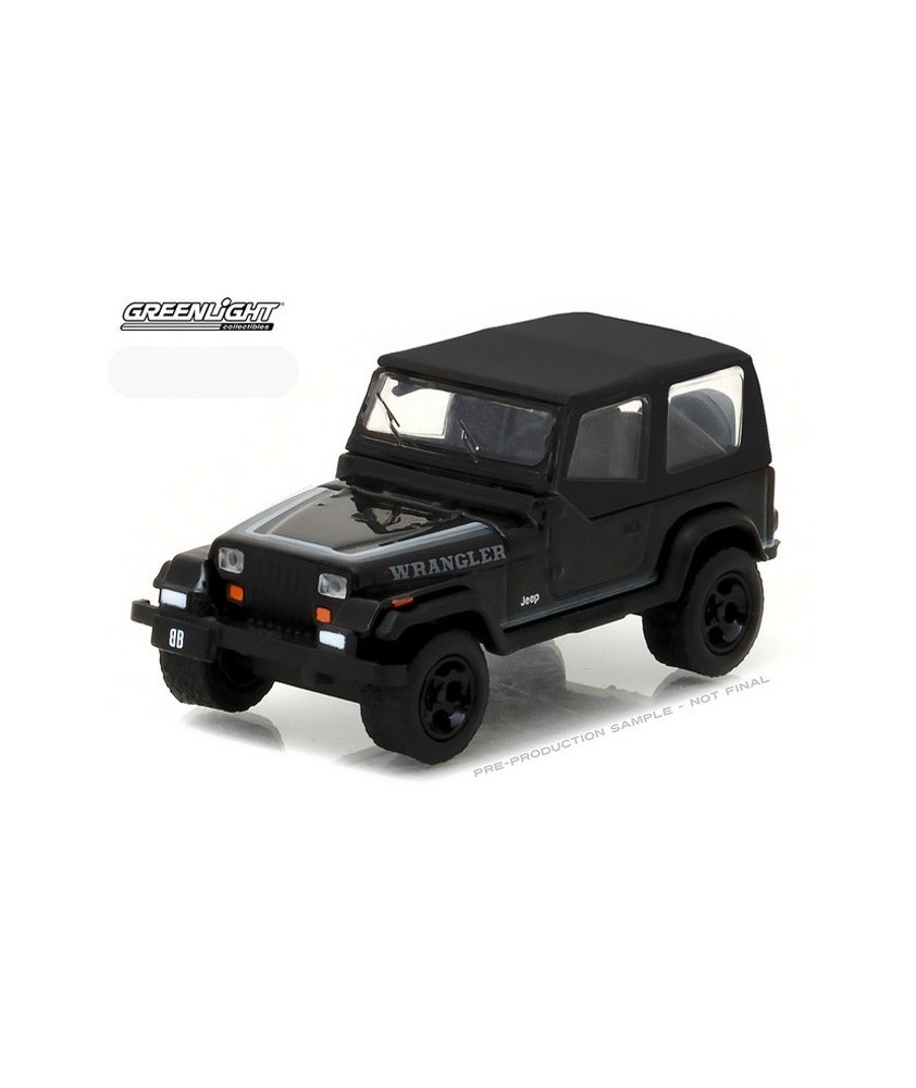 Greenlight Black Bandit Series 17 - 1989 Jeep Wrangler