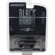 Greenlight Black Bandit Series 17 - 1989 Jeep Wrangler