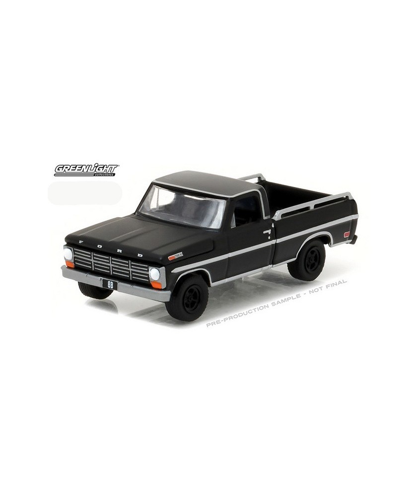 Greenlight Black Bandit Series 17 - 1968 Ford F-100 Pickup Truck