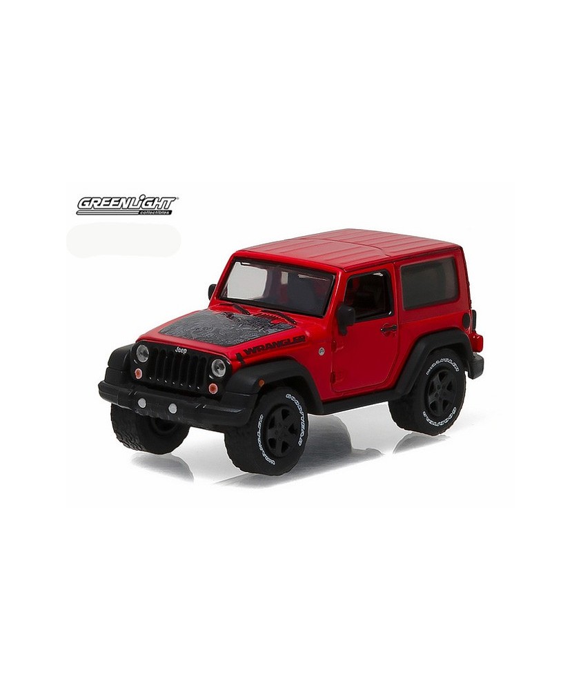 Greenlight Country Roads Series 15 - 2016 Jeep Wrangler Black Bear