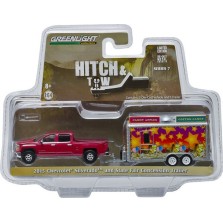 Greenlight Hitch & Tow Series 7 - 2015 Chevy Silverado and Concession Trailer