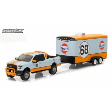 Greenlight Hitch & Tow Series 7 - Ford F-150 and Enclosed Car Hauler 