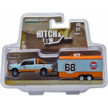 Greenlight Hitch & Tow Series 7 - Ford F-150 and Enclosed Car Hauler 