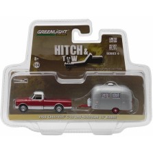 Greenlight Hitch and Tow Series 6 - 1968 Chevy C10 and Airstream Bambi