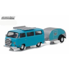 Greenlight Hitch & Tow Series 8 Volkwagen Van and Teardrop Trailer