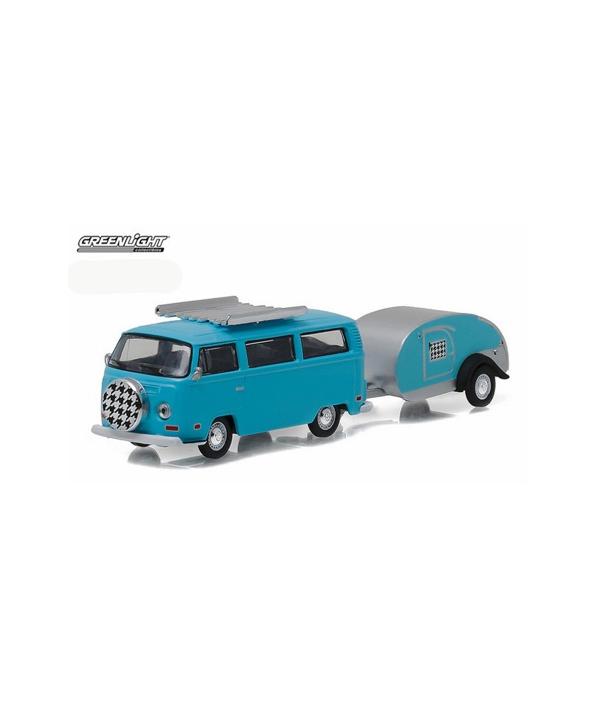 Greenlight Hitch & Tow Series 8 Volkwagen Van and Teardrop Trailer