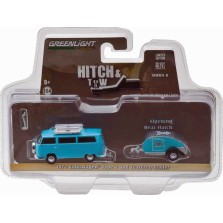 Greenlight Hitch & Tow Series 8 Volkwagen Van and Teardrop Trailer