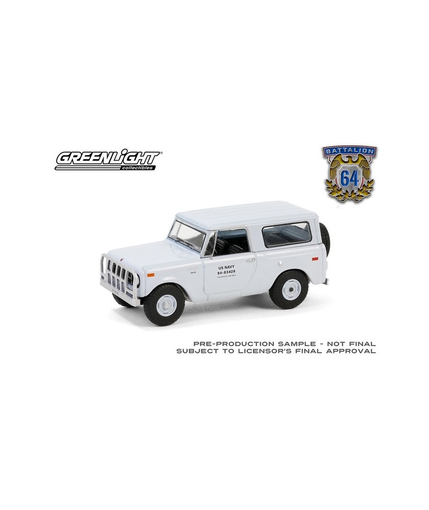 Greenlight Battalion 64 Series 4 - 1970 Harvester Scout U.S. Navy