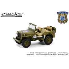 Greenlight Battalion 64 Series 4 - 1942 Willys Jeep MB - British Army Command Car