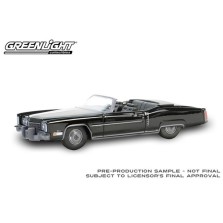 Greenlight Black Bandit Series 29 - 1972 Cadillac Eldorado Fleetwood Convertible