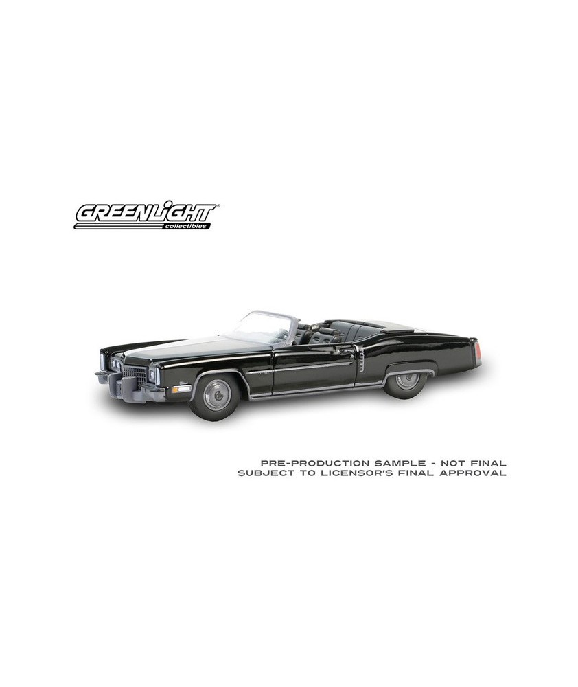 Greenlight Black Bandit Series 29 - 1972 Cadillac Eldorado Fleetwood Convertible