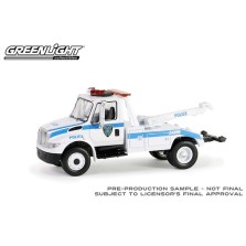 Greenlight H.D. Trucks Series 25 - 2019 International DuraStar 4400 Tow Truck Port Authority of New York and New Jersey Police