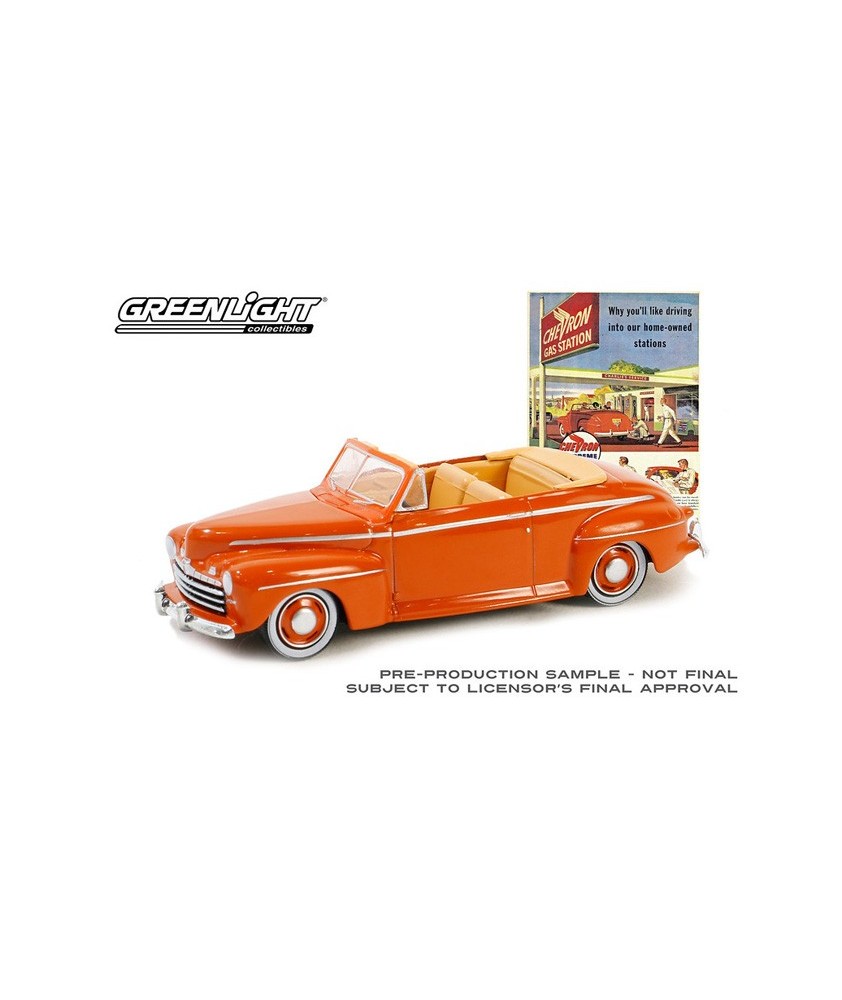 Greenlight Vintage Ad Cars Series 10 - 1946 Ford Super Deluxe Convertible