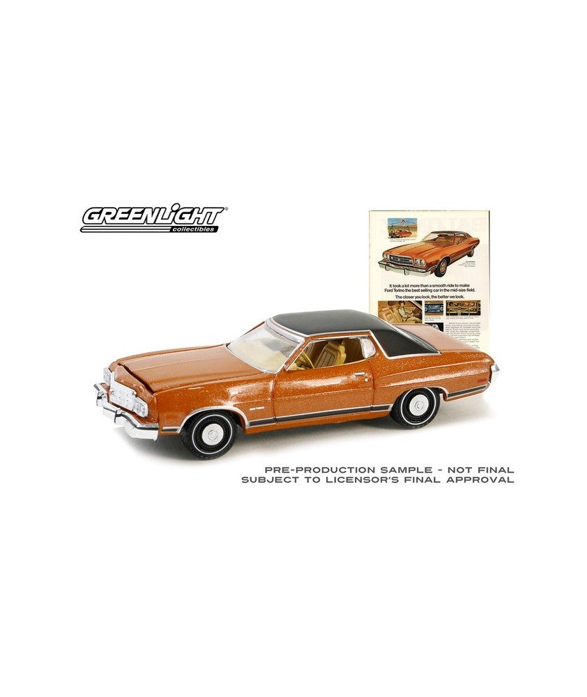 Greenlight Vintage Ad Cars Series 10 - 1973 Ford Gran Torino