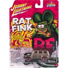 Johnny Lightning Pop Culture 2024 Release 1 - 1950 Chevy Suburban Rat Fink